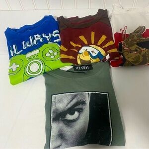 Boy’s Lot of (4) Long Sleeve Shirts (S/XS)